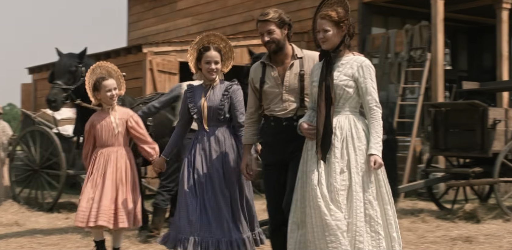 La casa nella prateria trailer 