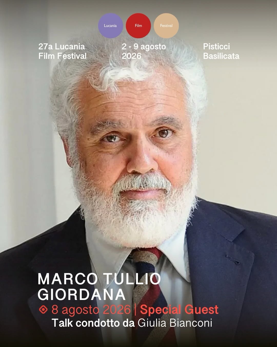 Marco Tullio Giordana Lucania Film Festival