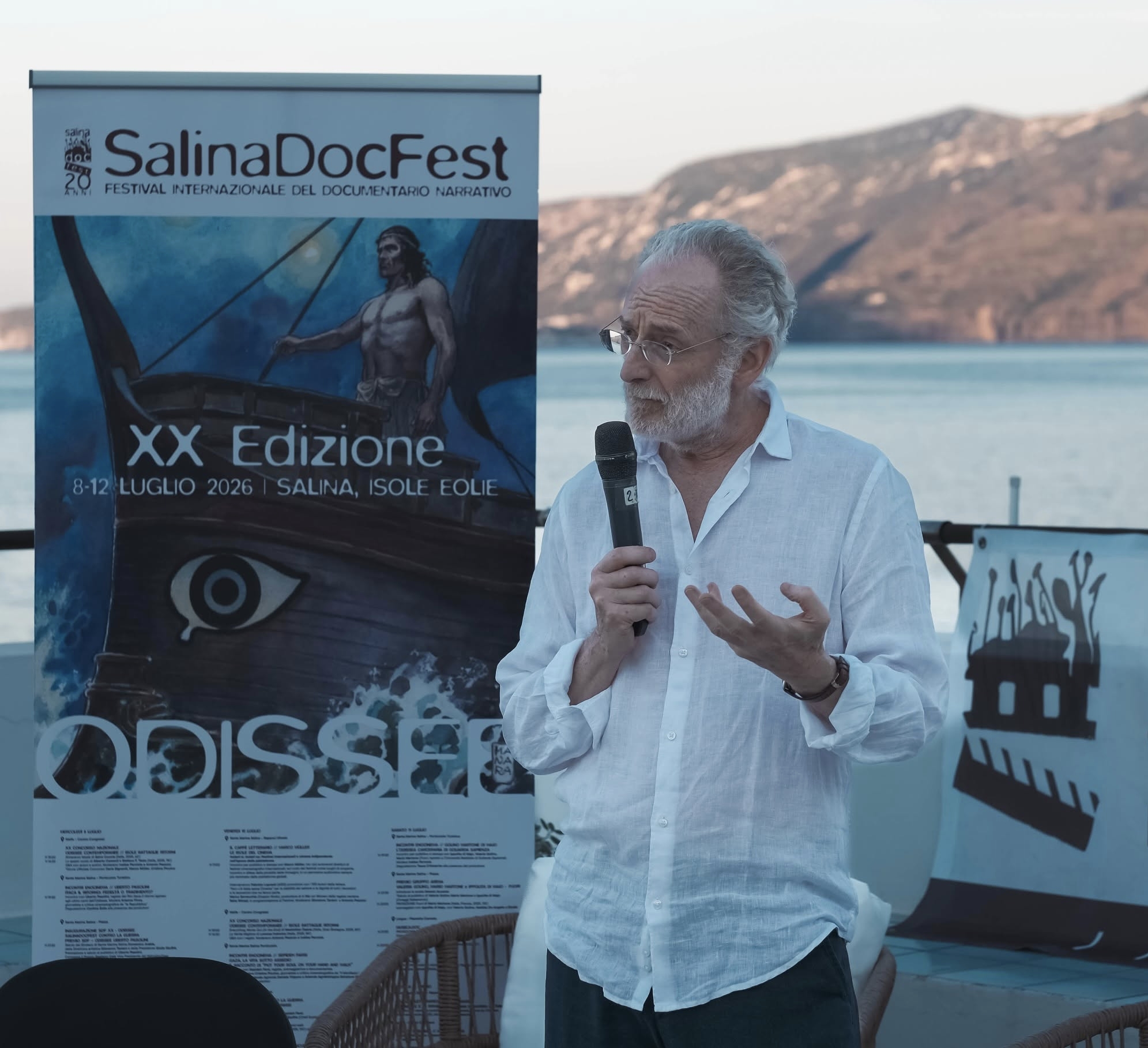 Uberto Pasolini al SalinaDocFest